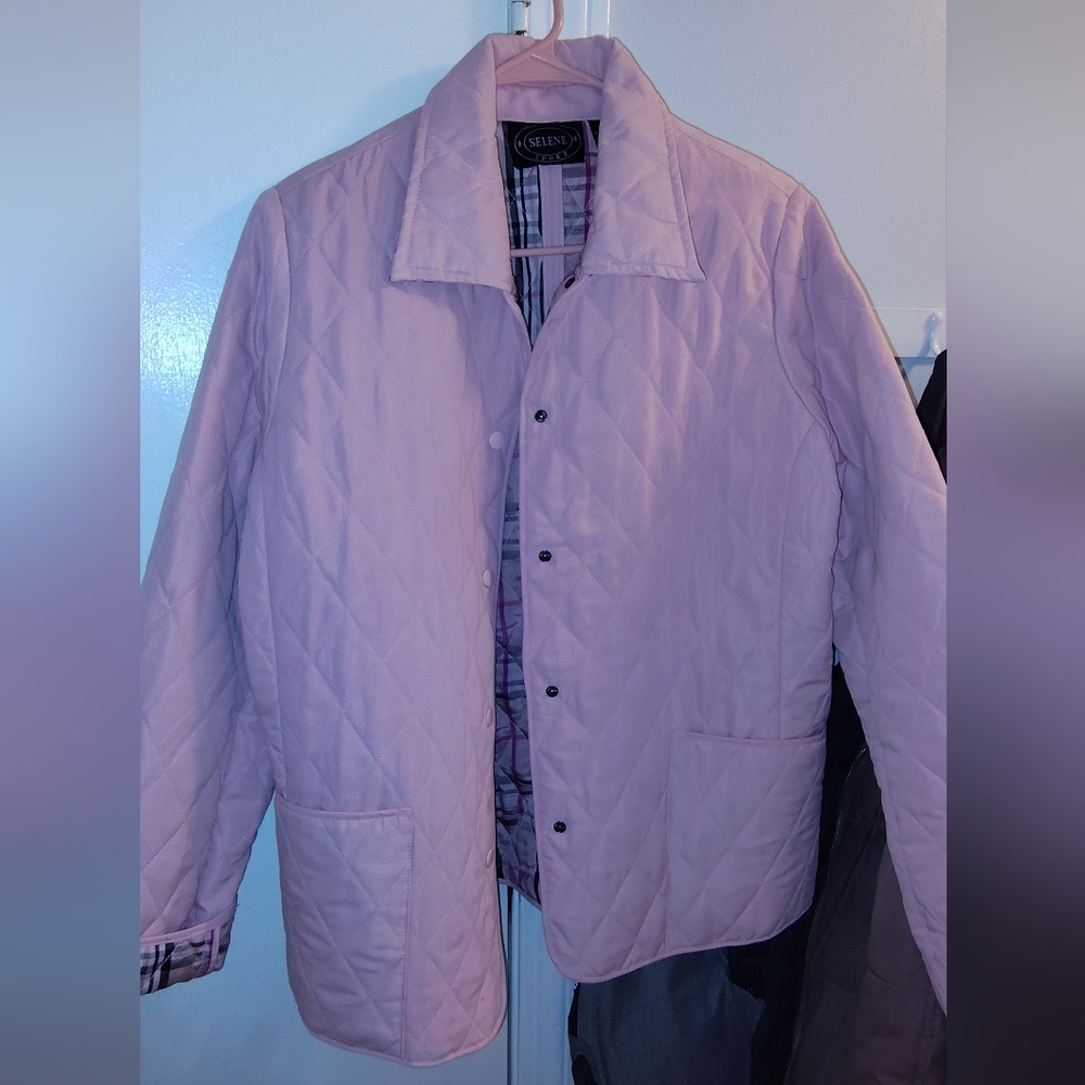 Selene Sport Pink Quilted Jacket